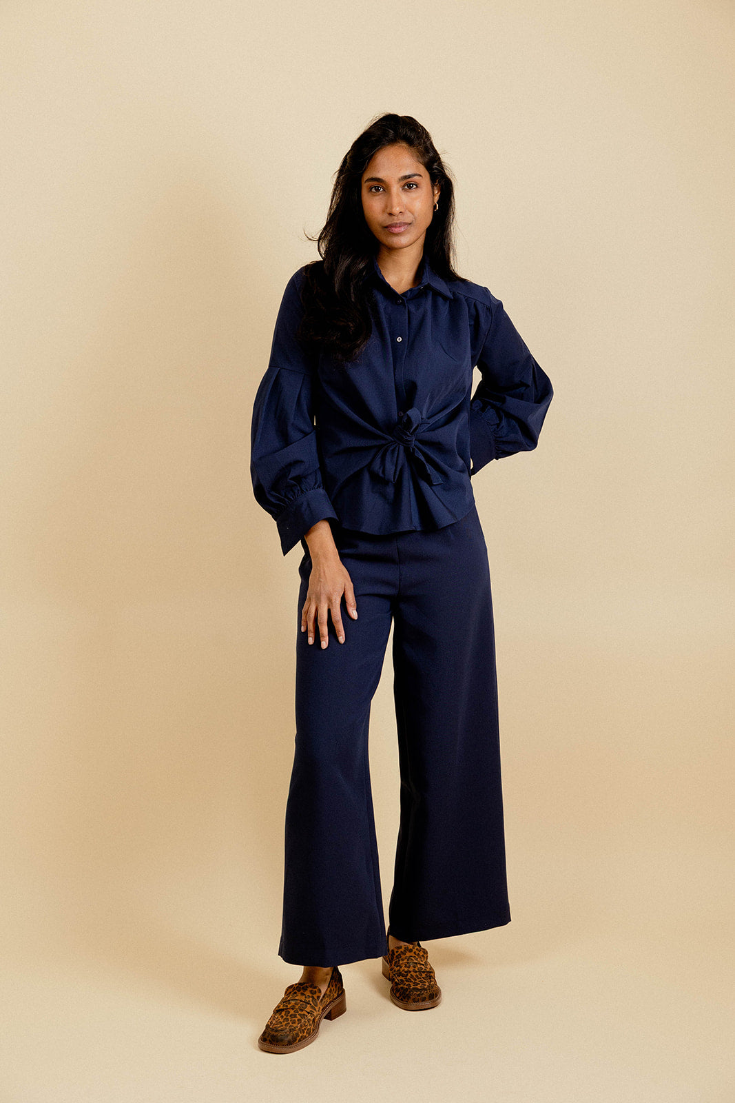 CHEMISE NATALIA - MARINE