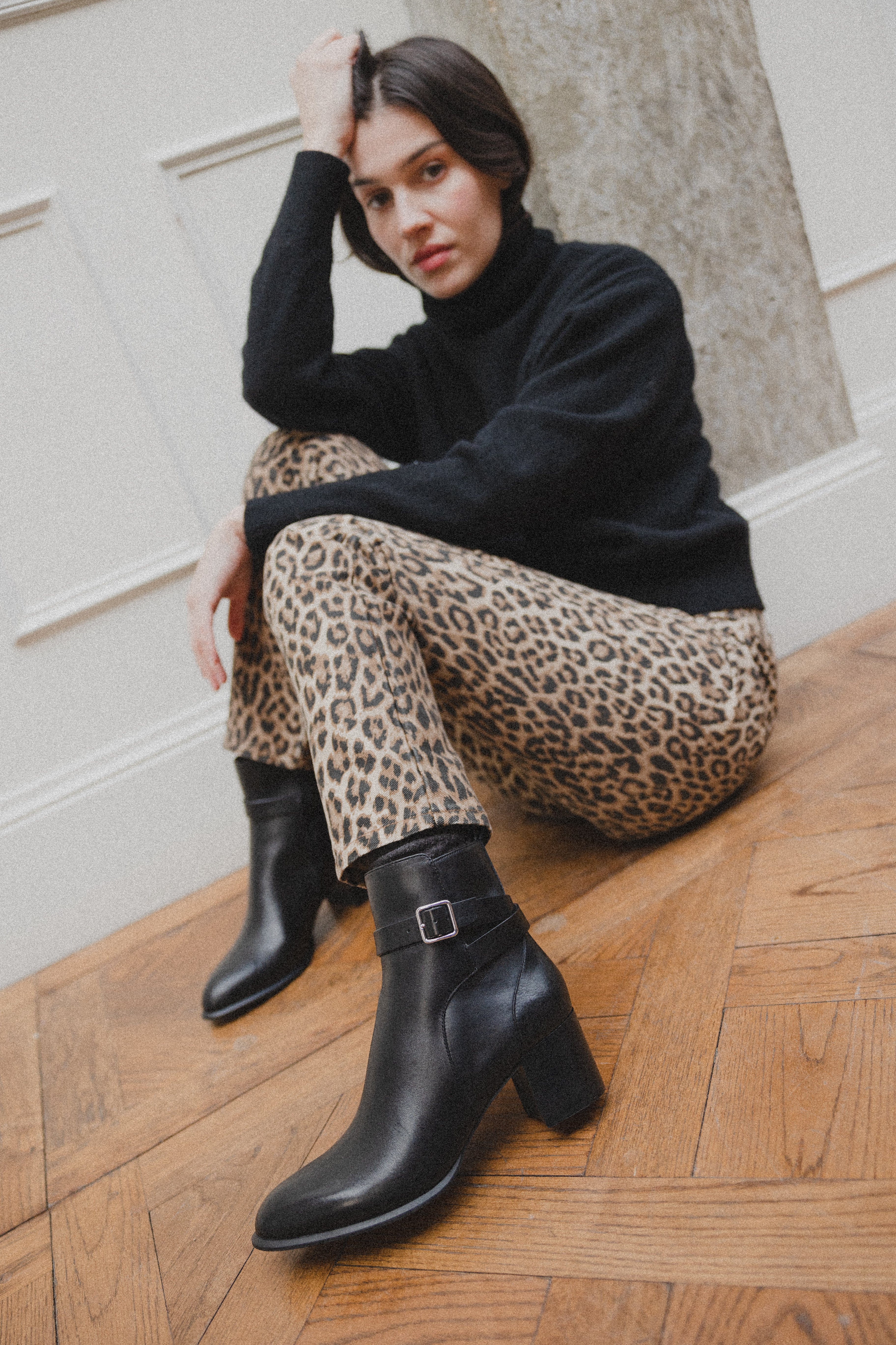 BOTTINES NEMA - Noir