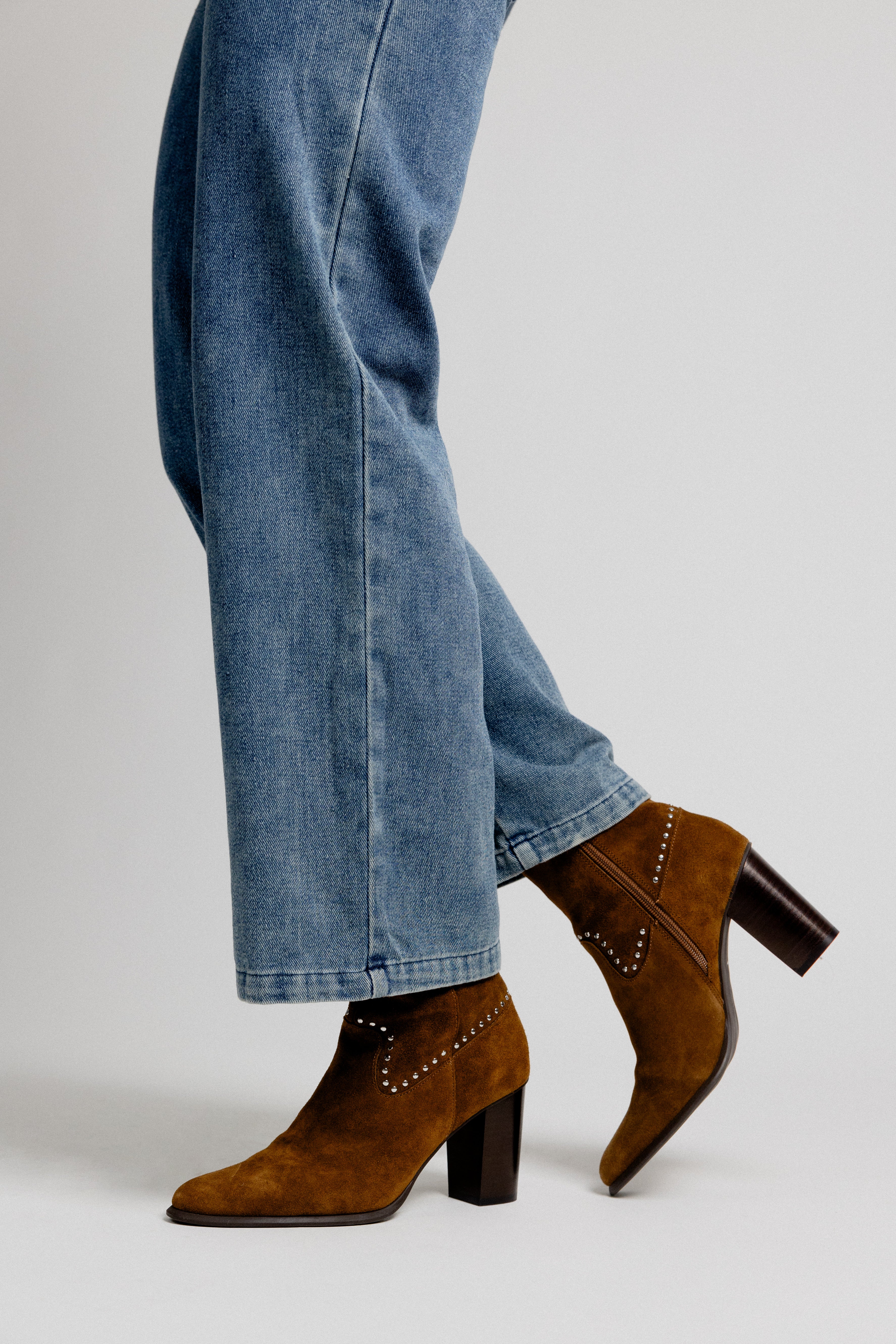 BOTTINES NOLANE - Camel