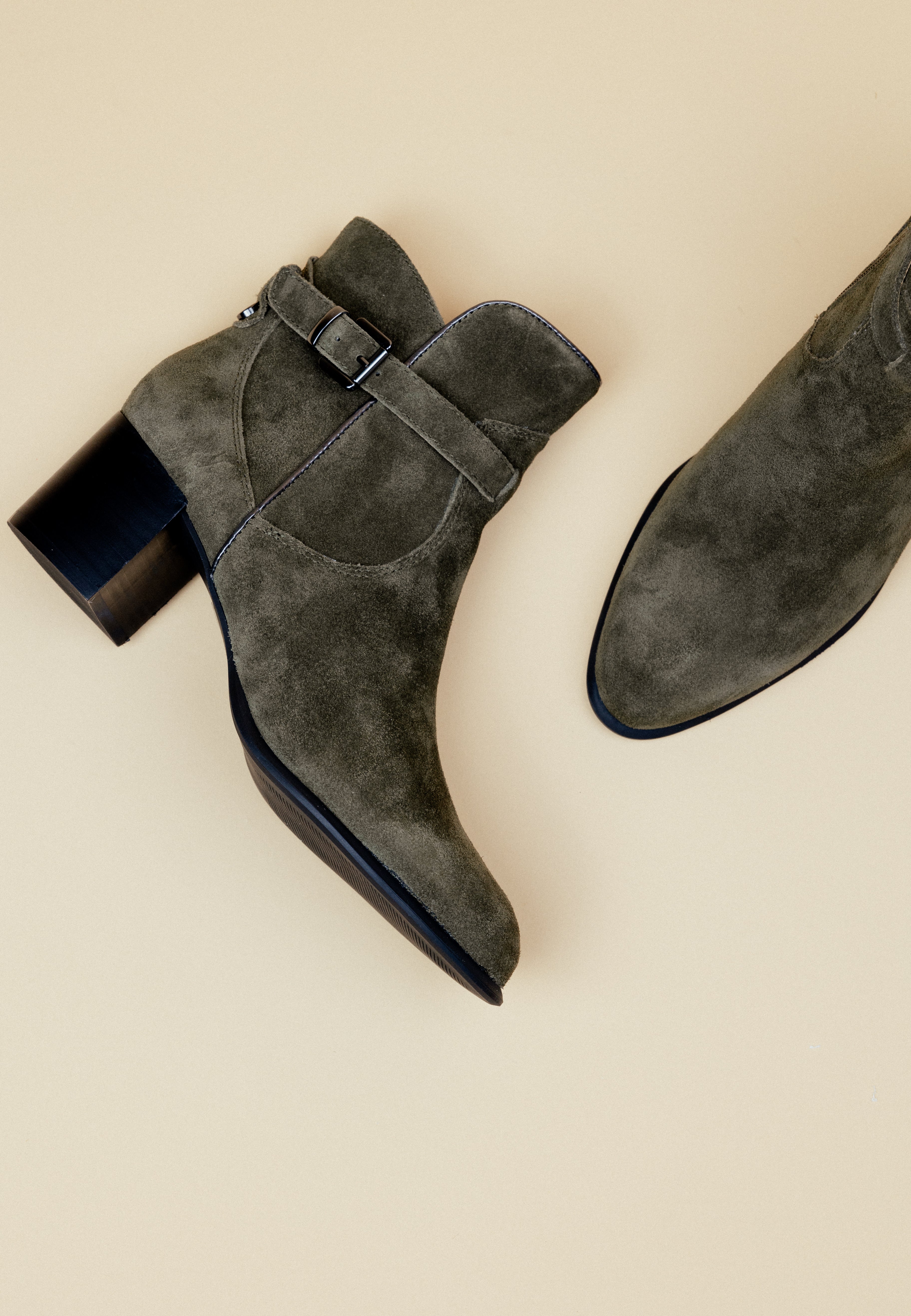 BOTTINES NÉPALE - Kaki