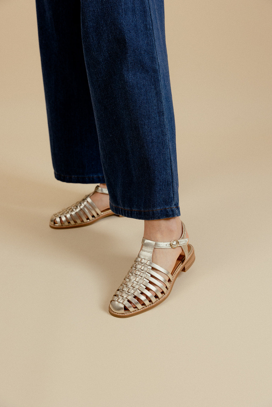 JIPAS SANDALS - Platinum