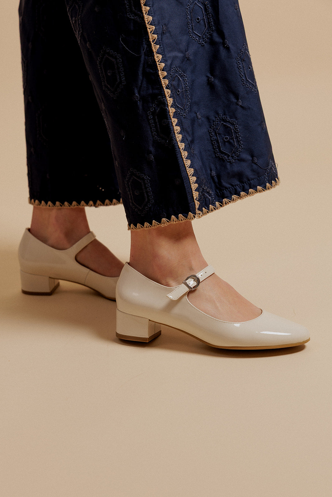 BALLERINES DORIE - CRÈME