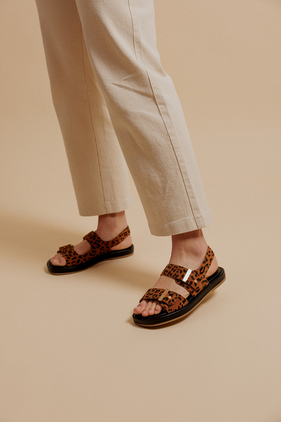 SANDALES EMMA - LÉOPARD