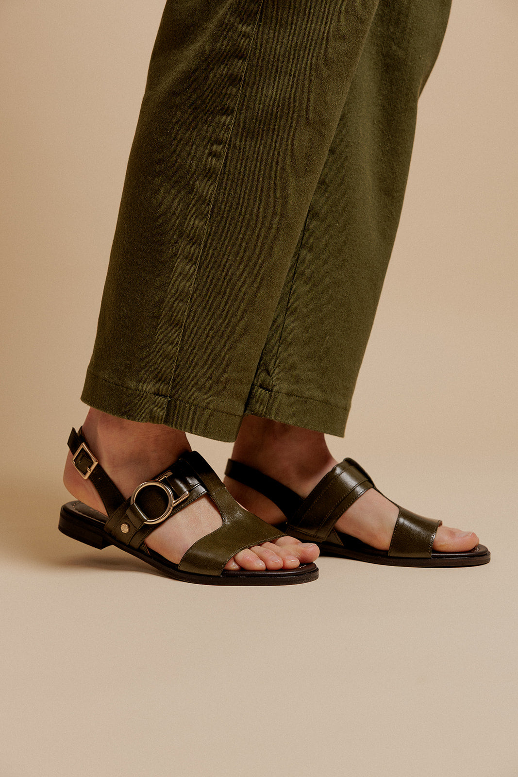 SANDALES GRETTA - VERT