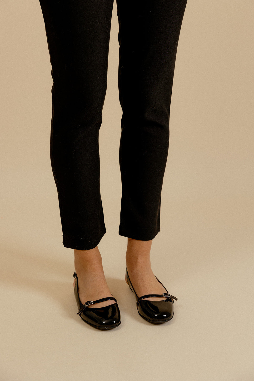 BALLERINES TIFFANY - VERNI NOIR