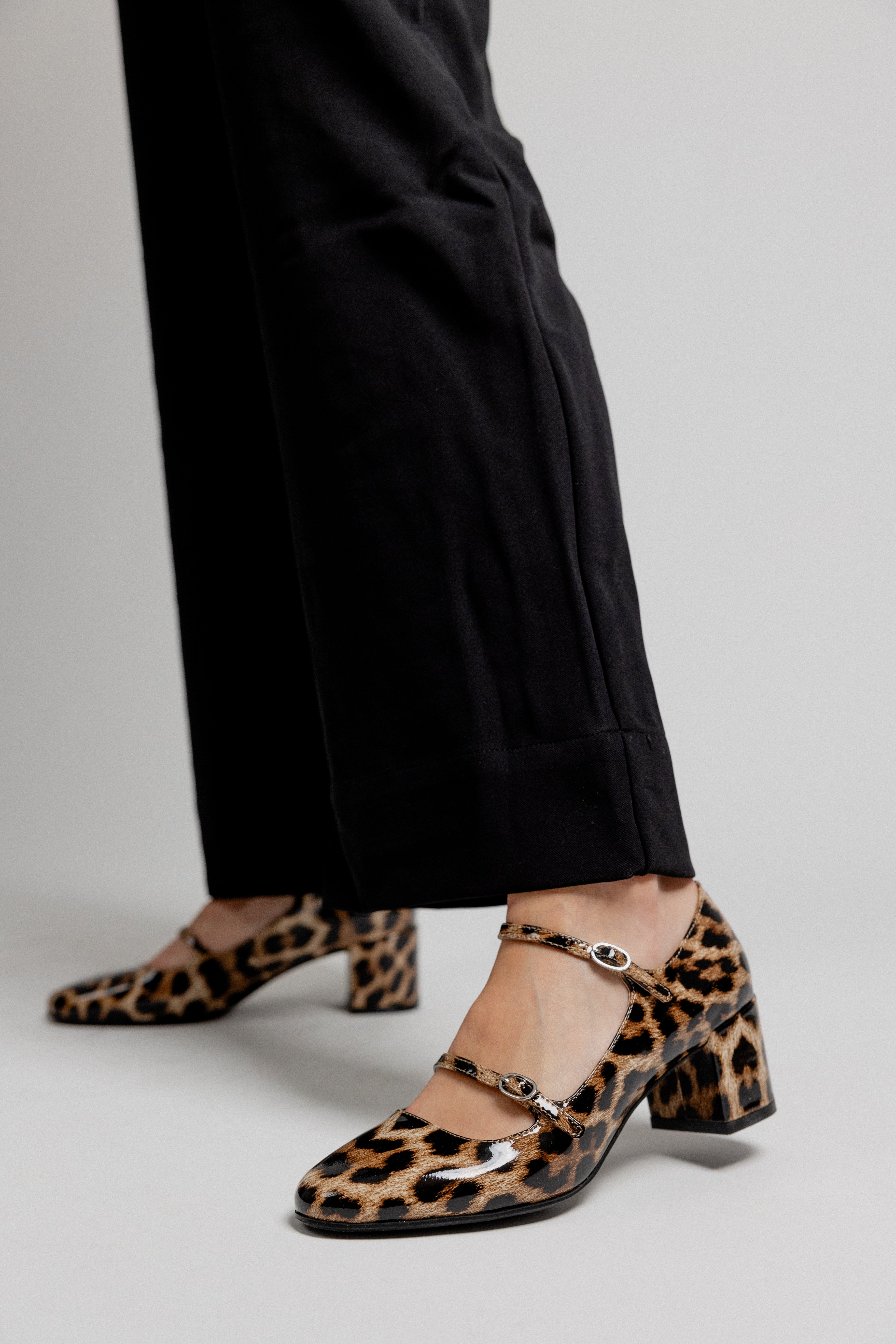 ESCARPINS PIVOINE - LEOPARD
