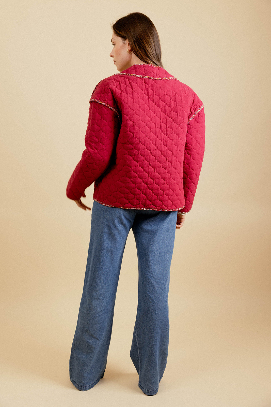 PIA COAT - BORDEAUX