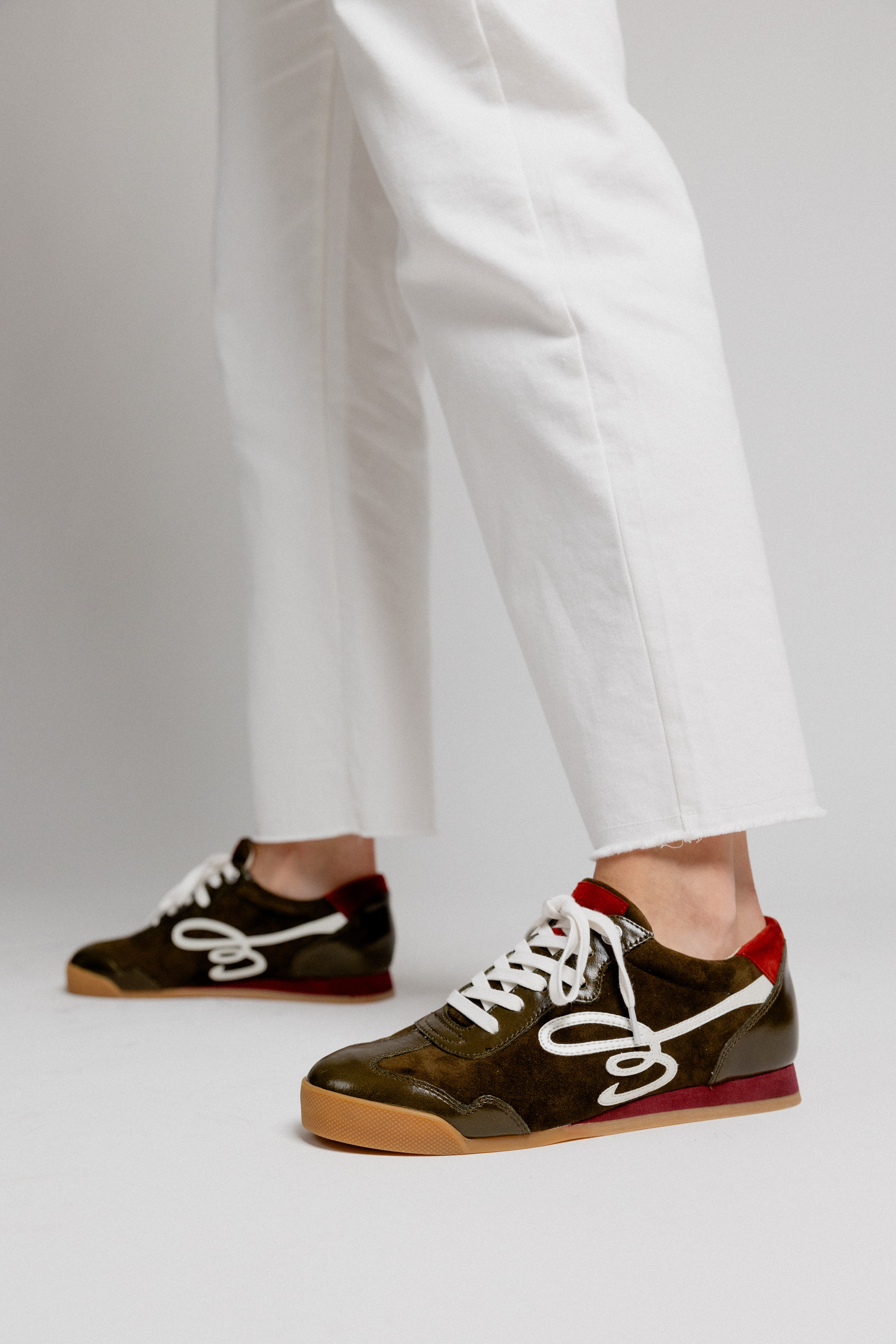 BASKETS RAFAELLE - OLIVE