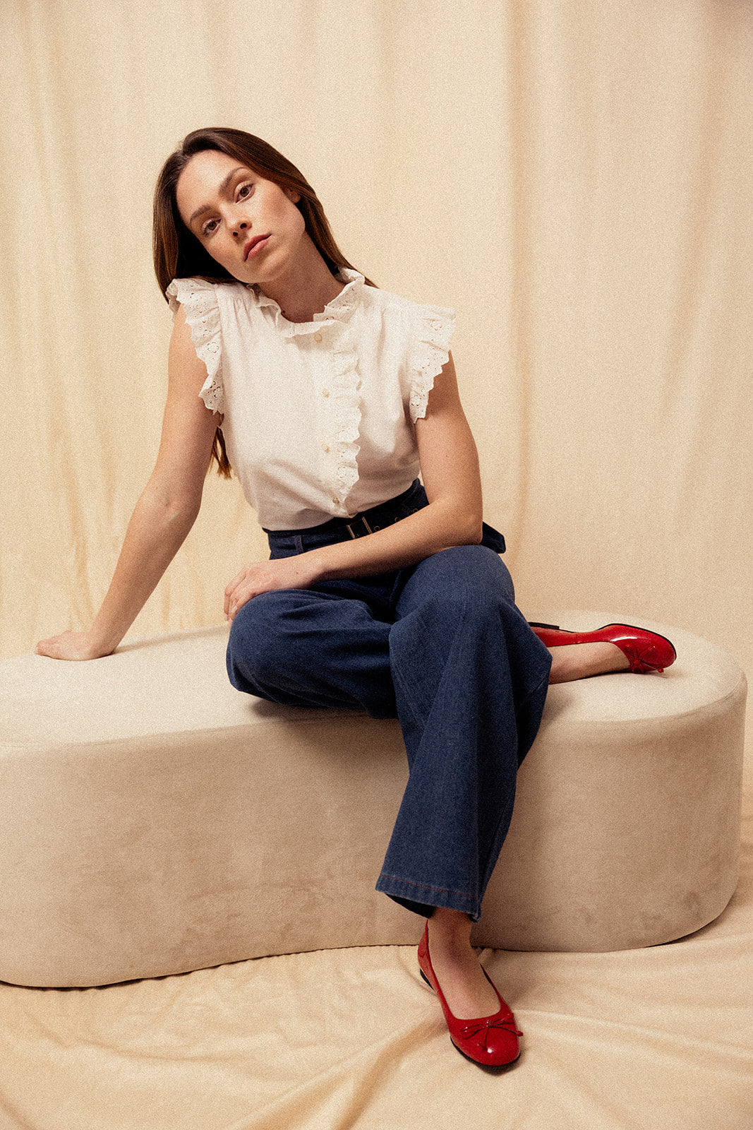 CHEMISE ROMEA - ÉCRU