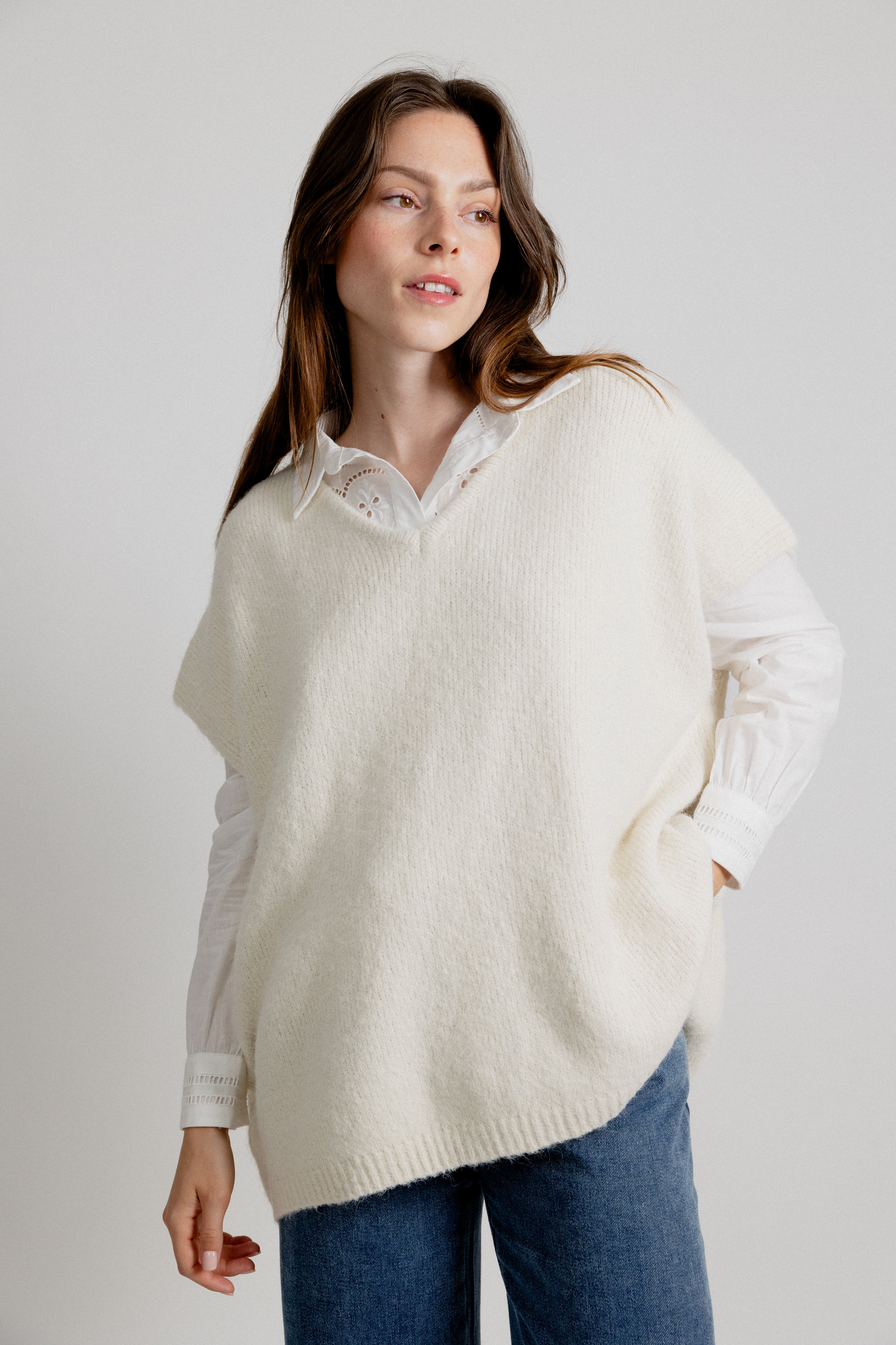 PULL SILOE - ÉCRU