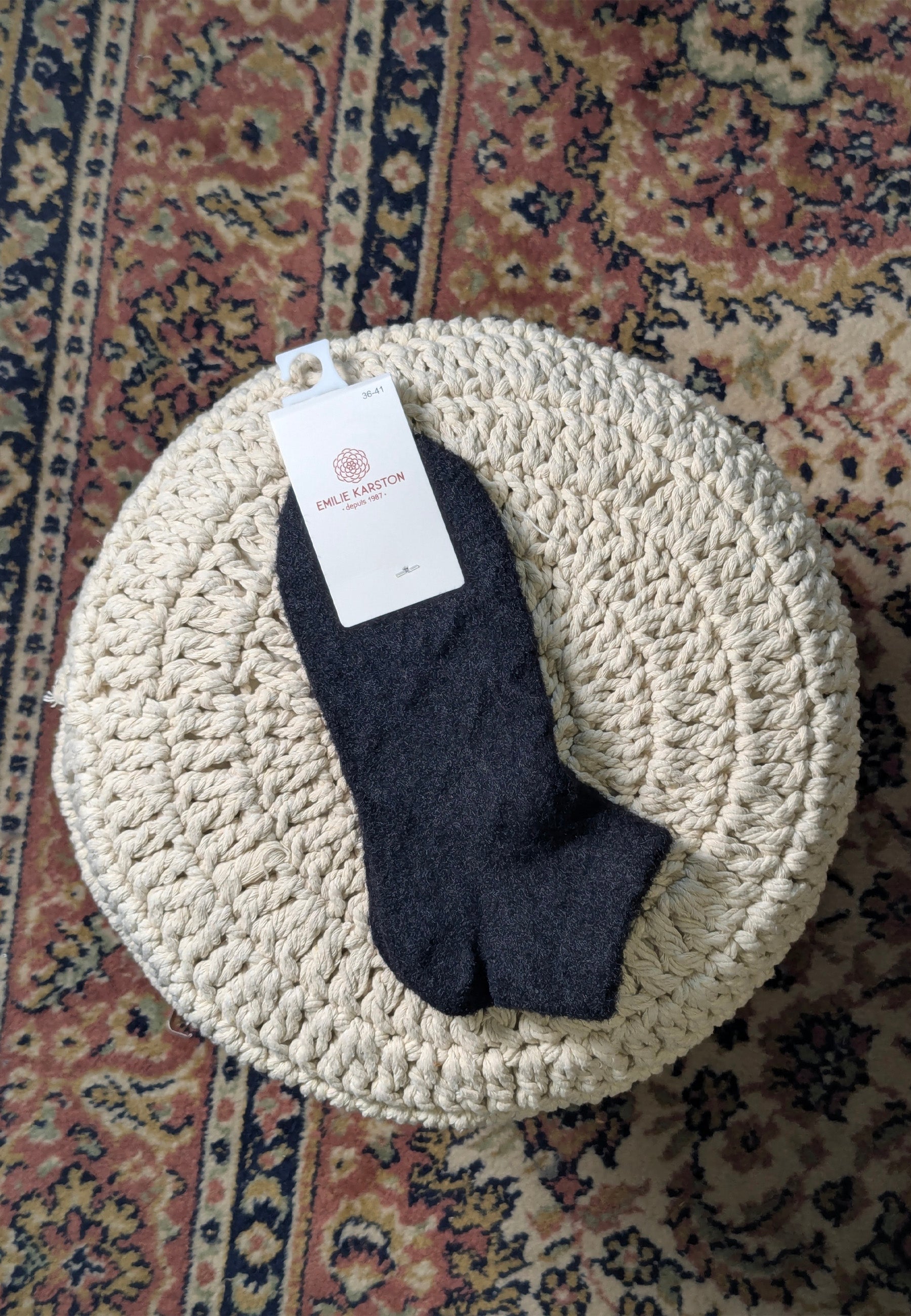 CHAUSSETTES SAYA - NOIR