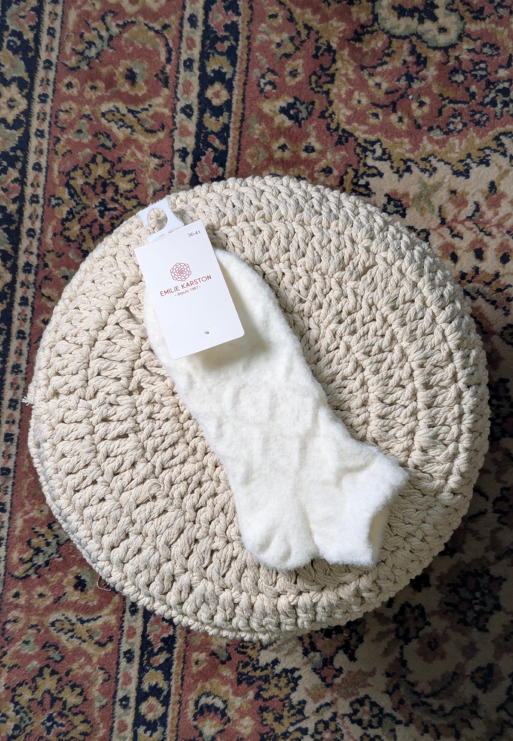 CHAUSSETTES SAYA - CREME