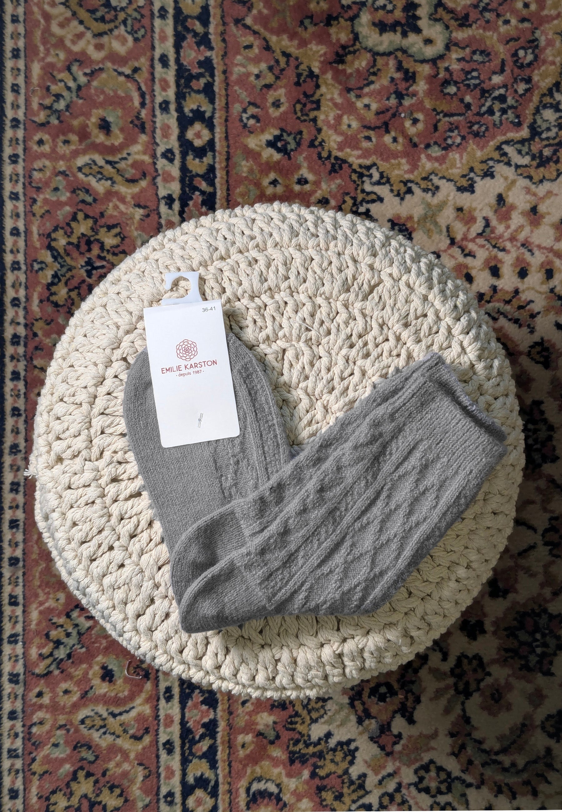 CHAUSSETTES VYBE - GRIS