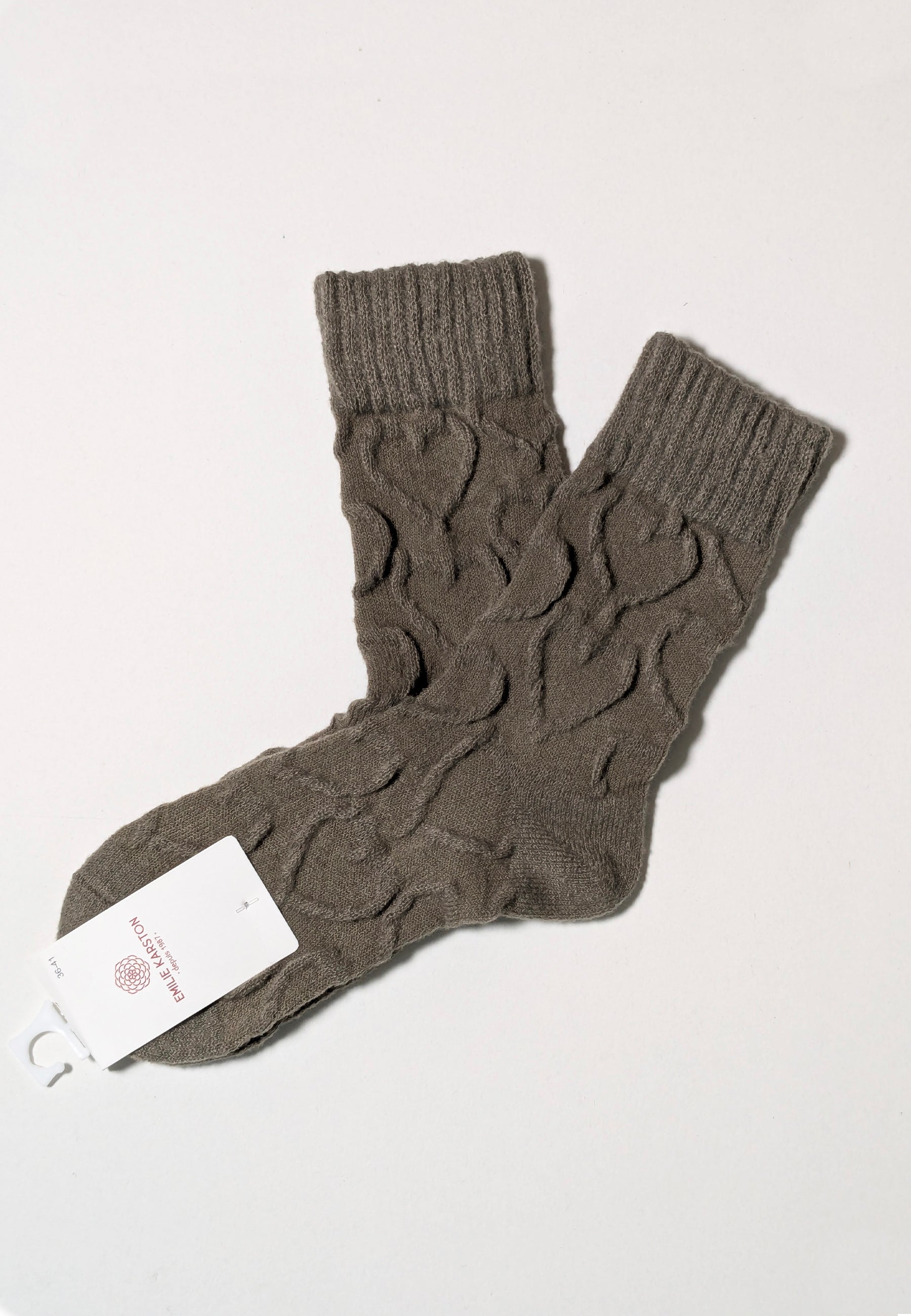 CHAUSSETTES LUNE - GRIS