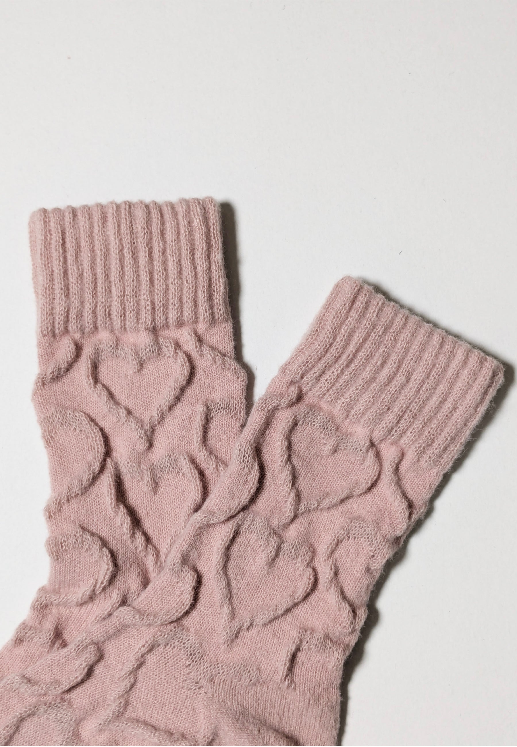 CHAUSSETTES LUNE - ROSE