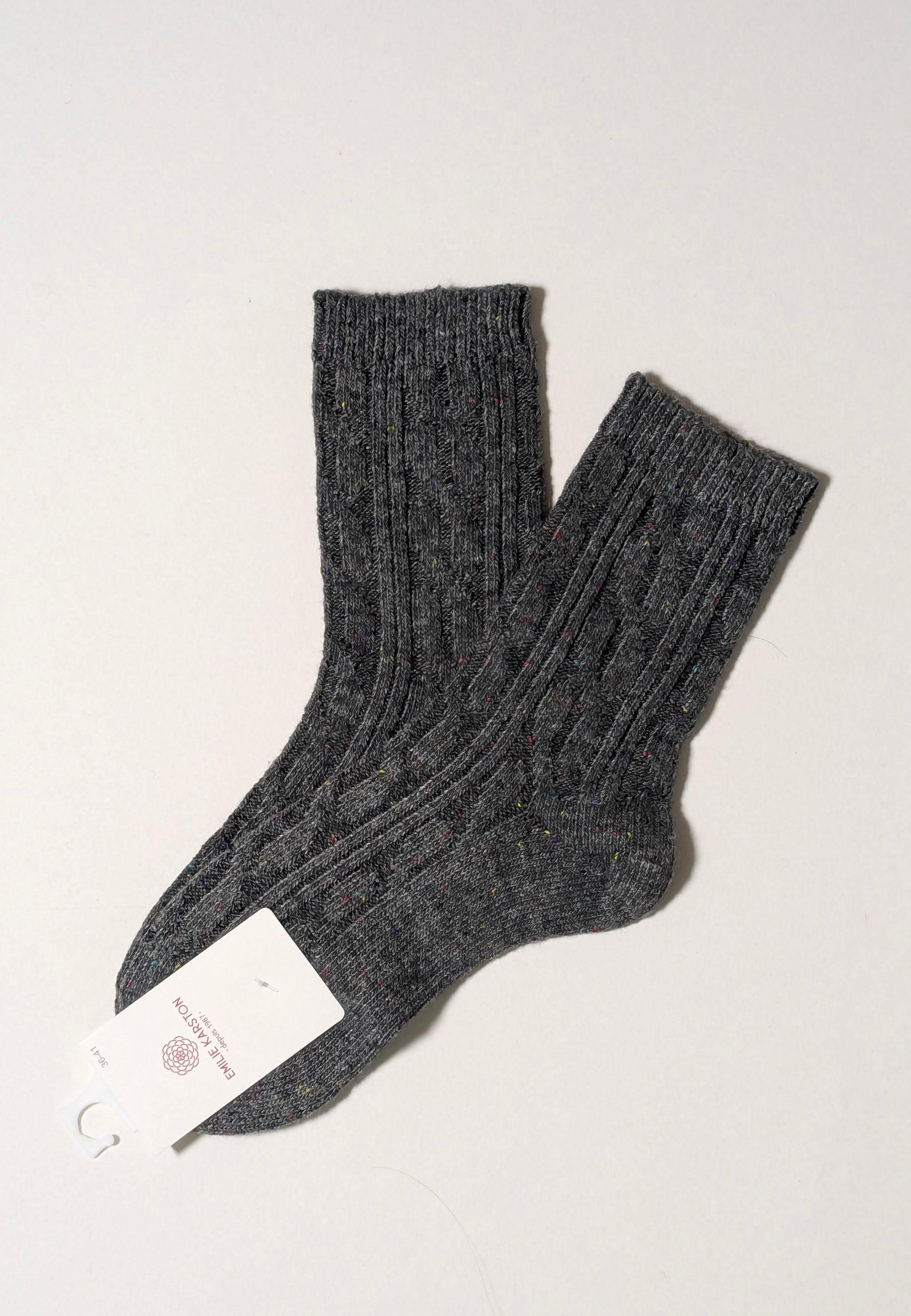 CHAUSSETTES SOCKY - GRIS FONCÉ
