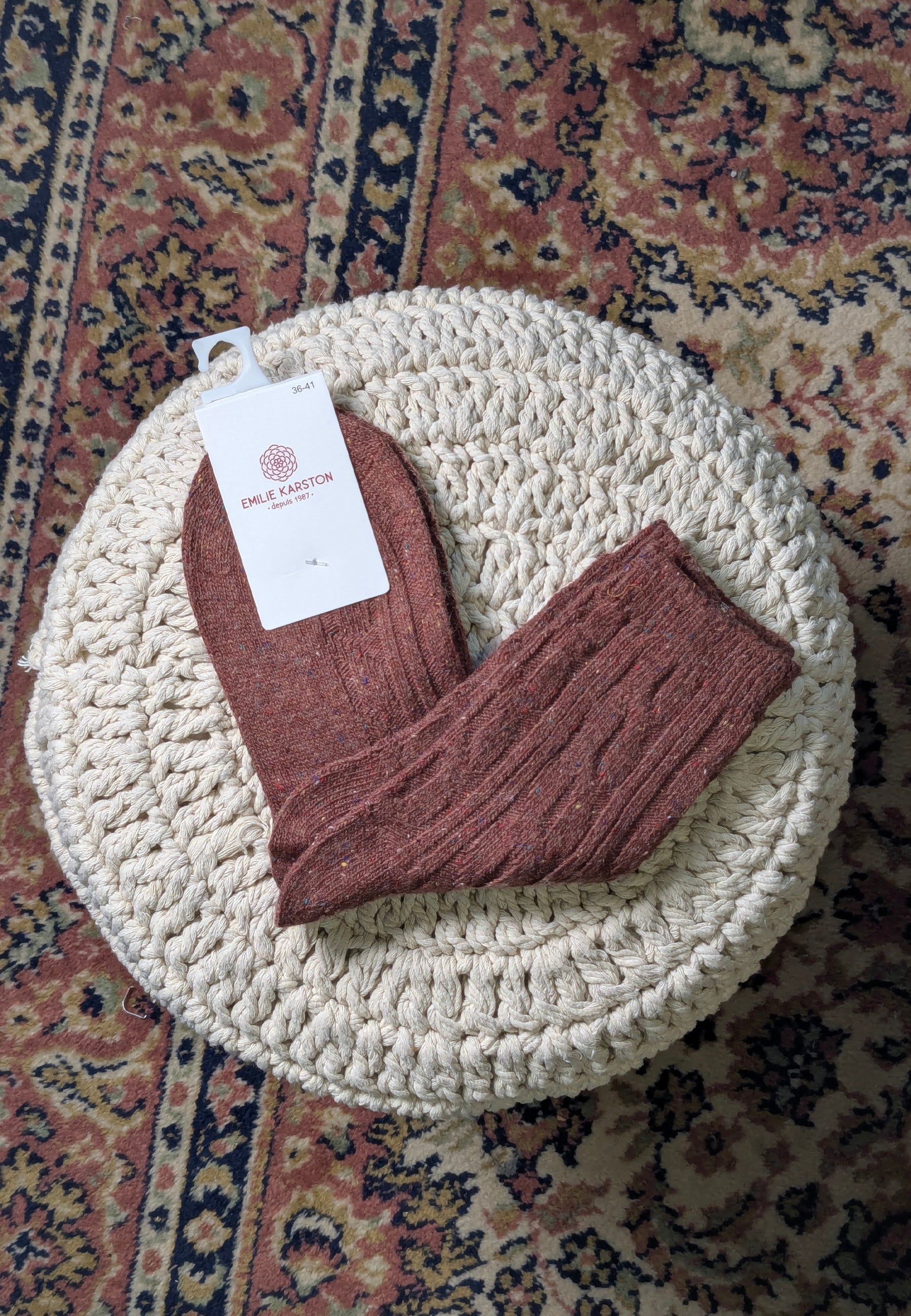 CHAUSSETTES SOCKY - TERRACOTTA