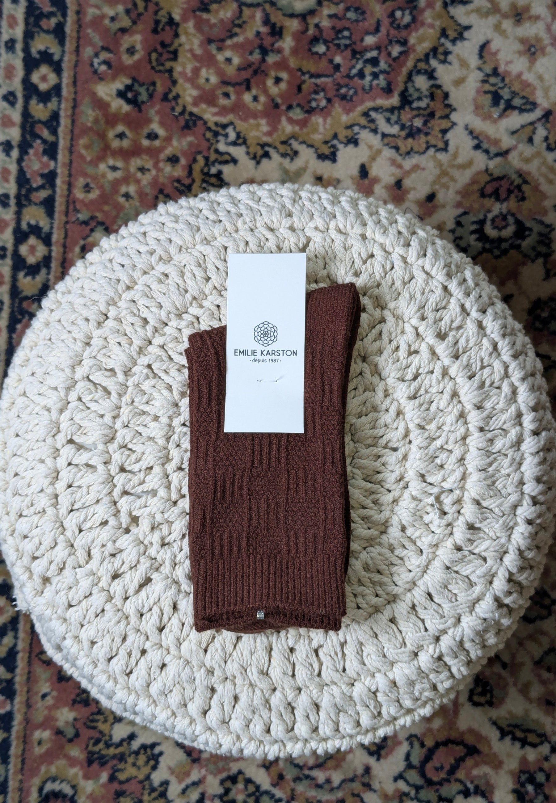 CHAUSSETTES GAEL - MARRON