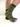 POLKA - Chaussettes à Motif Floral Vert & Lavande