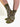 SQUARE - Chaussettes Graphiques Kaki, Crème & Noir