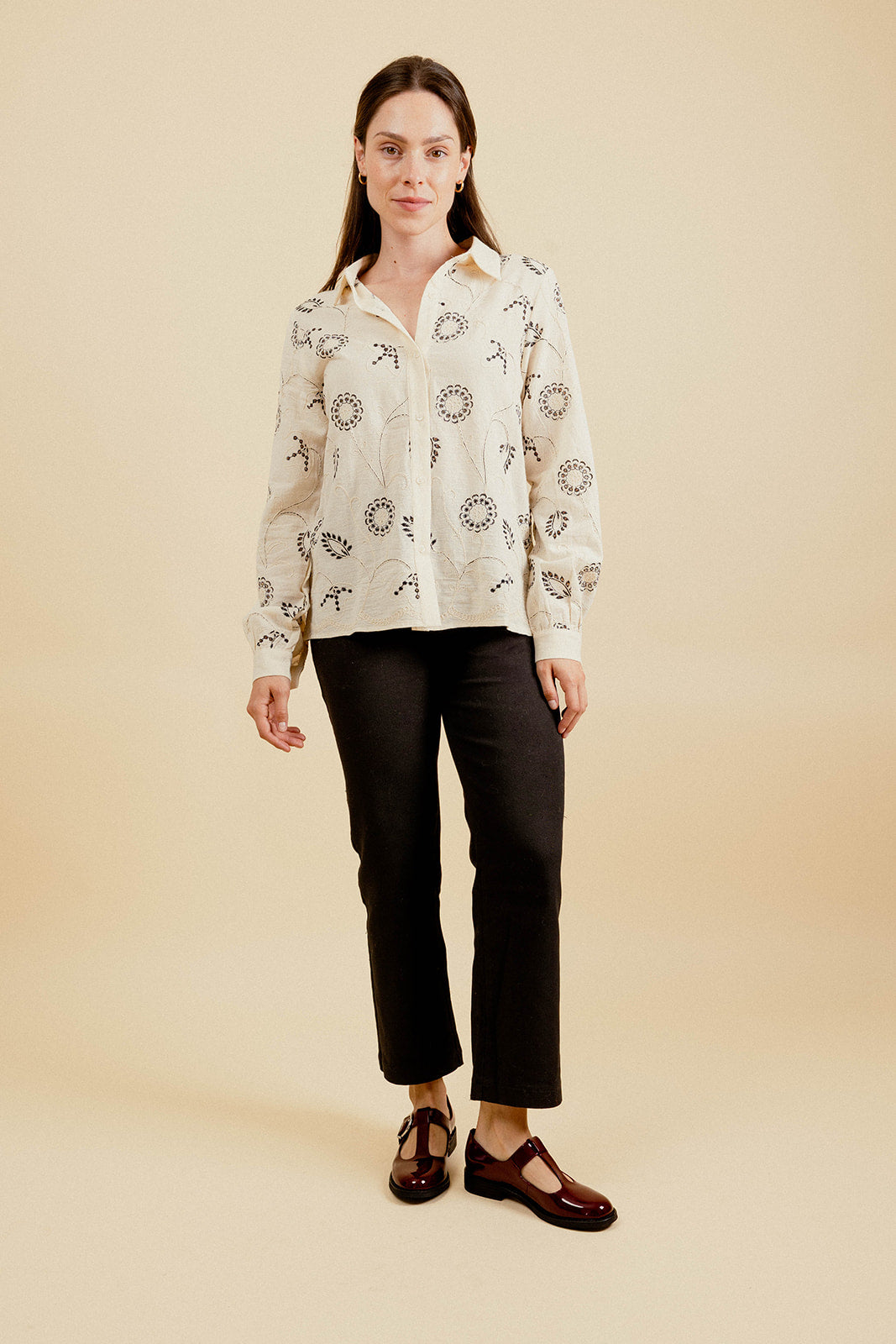CHEMISE SANDRA - ÉCRU
