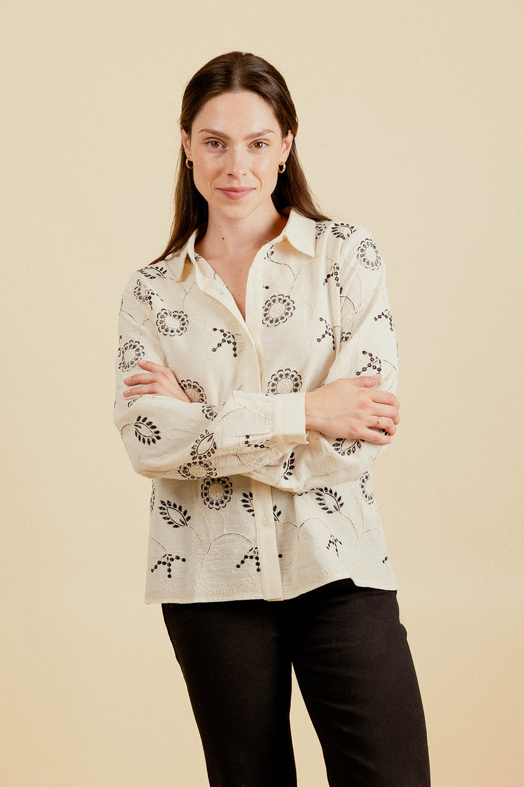 CHEMISE SANDRA - ÉCRU