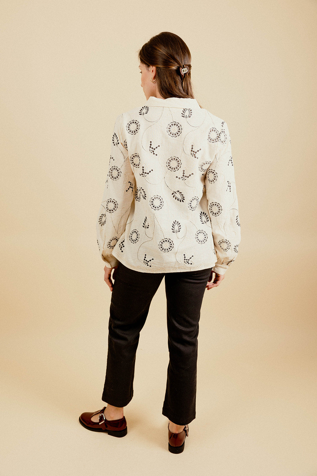 CHEMISE SANDRA - ÉCRU