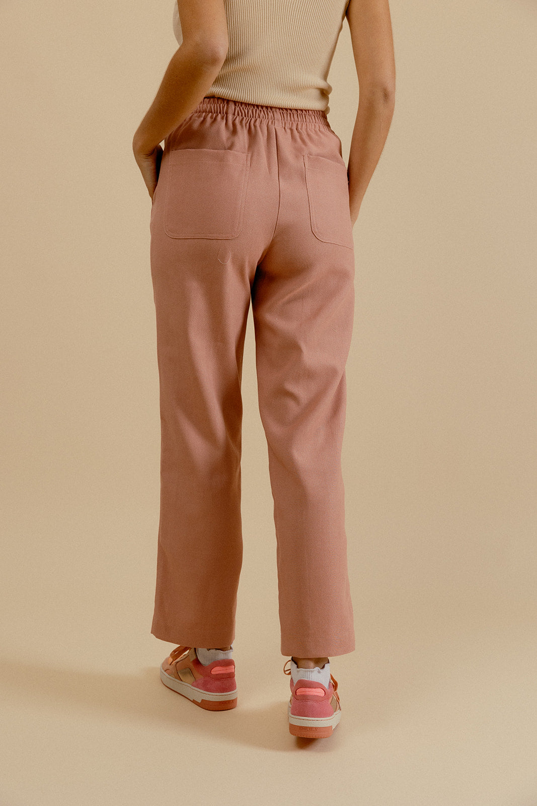 PANTALON SANDRO - ROSE