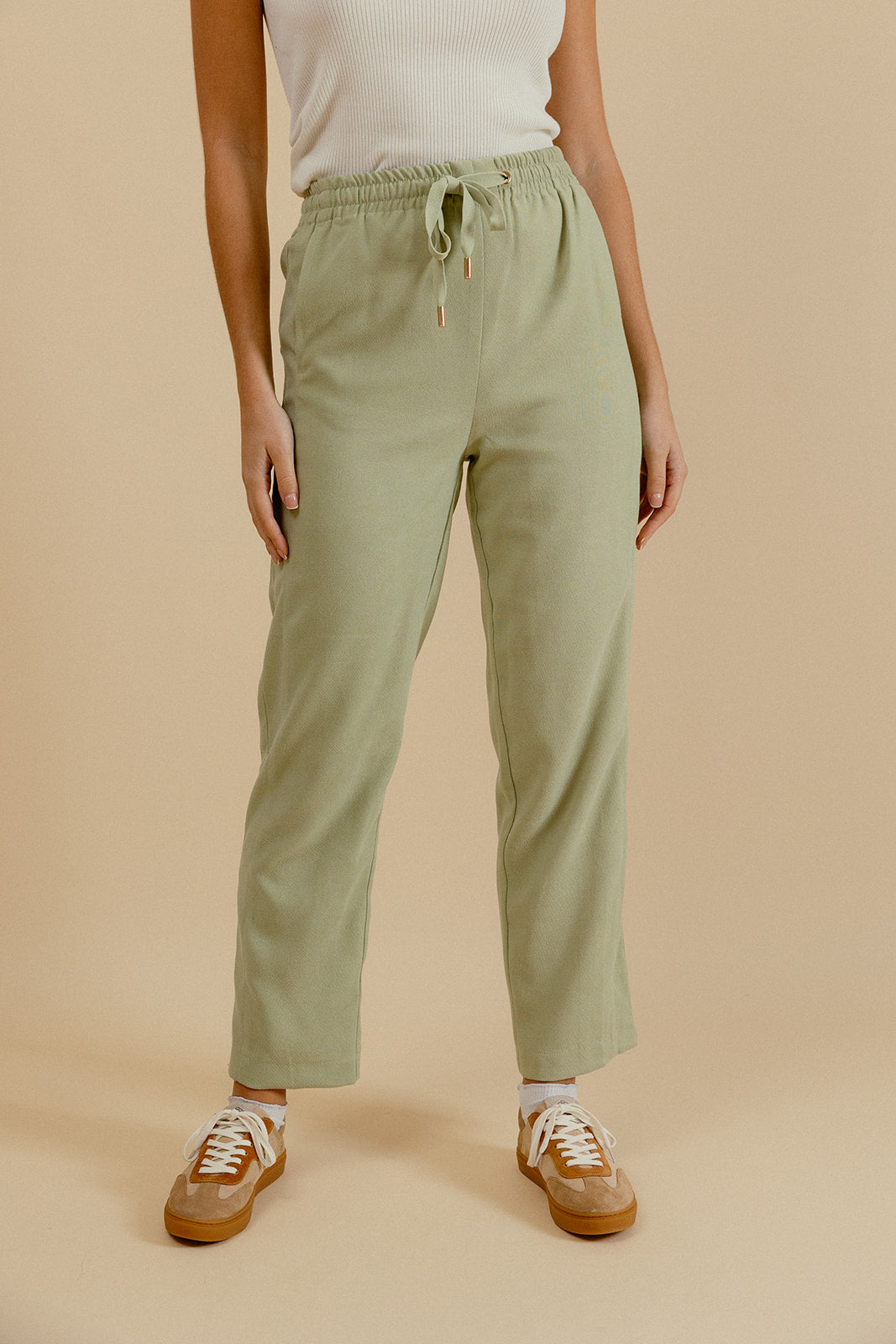 PANTALON SANDRO - VERT