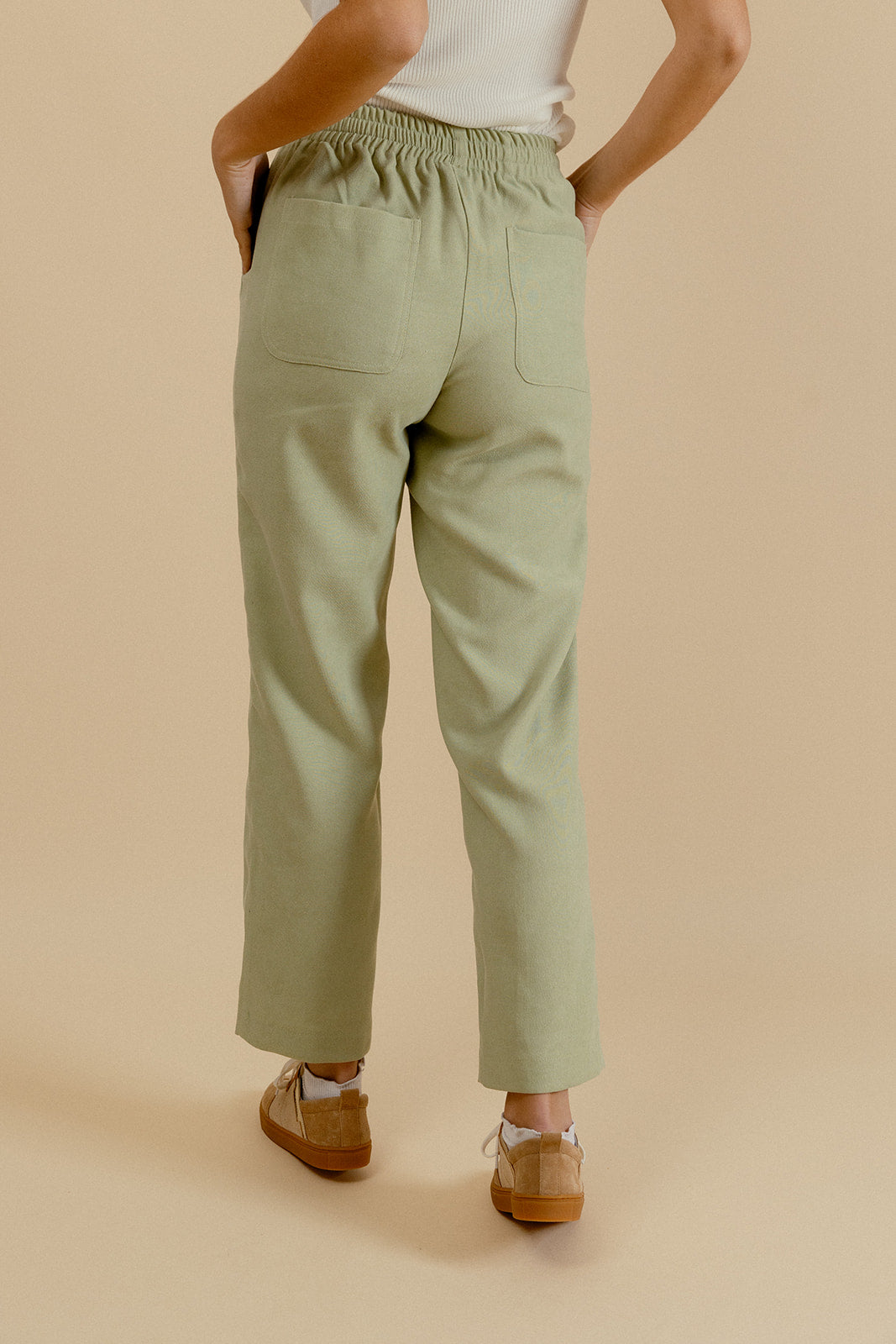 PANTALON SANDRO - VERT