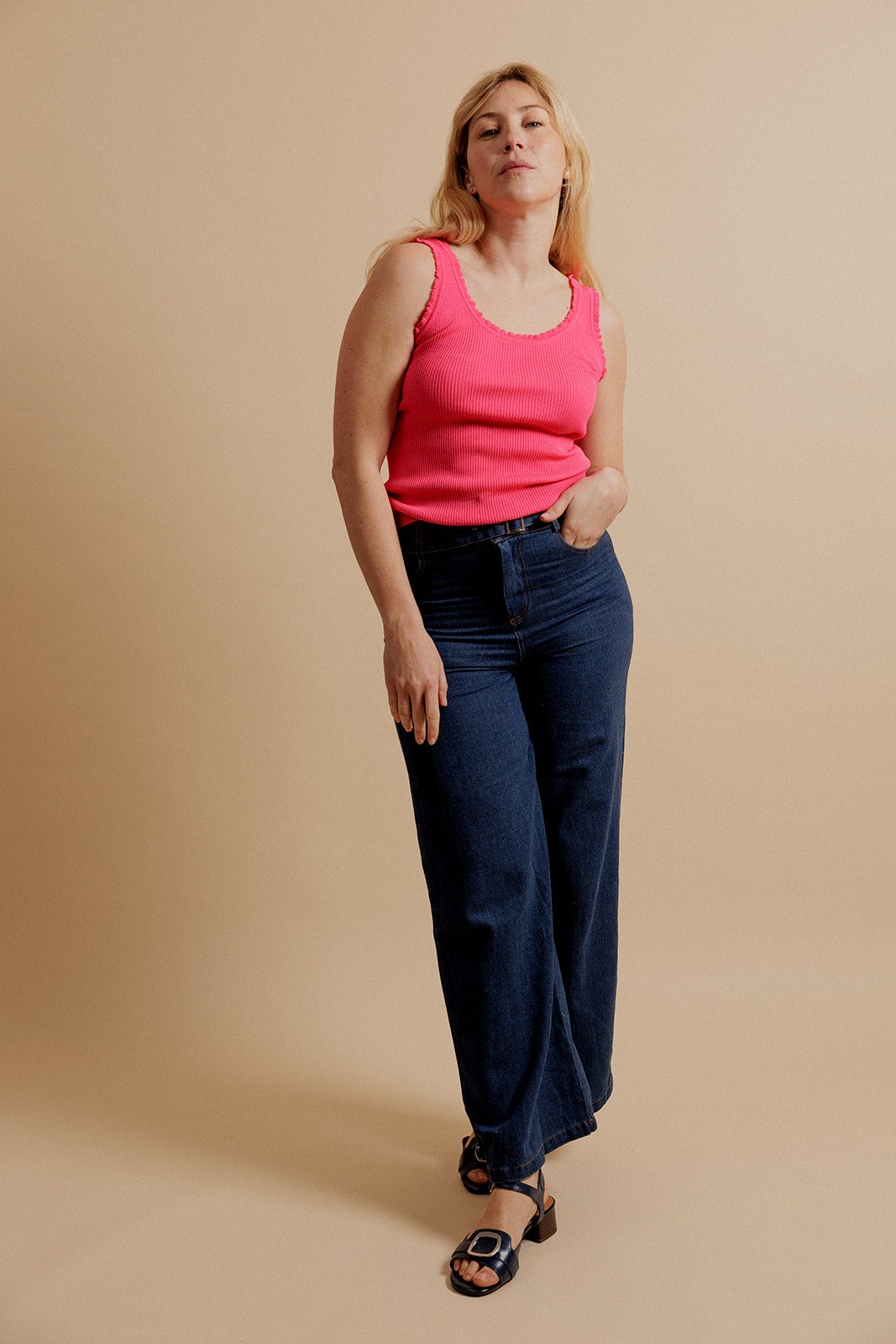 TOM TANK TOP - FUCHSIA