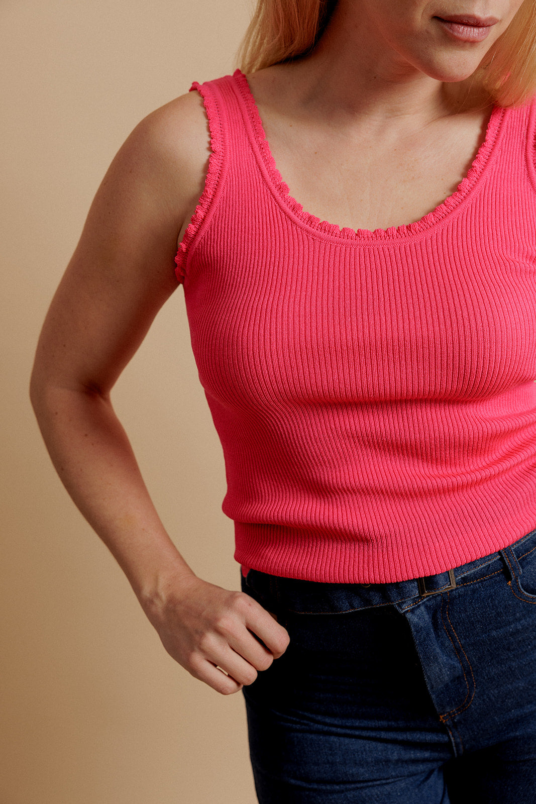 TOM TANK TOP - FUCHSIA