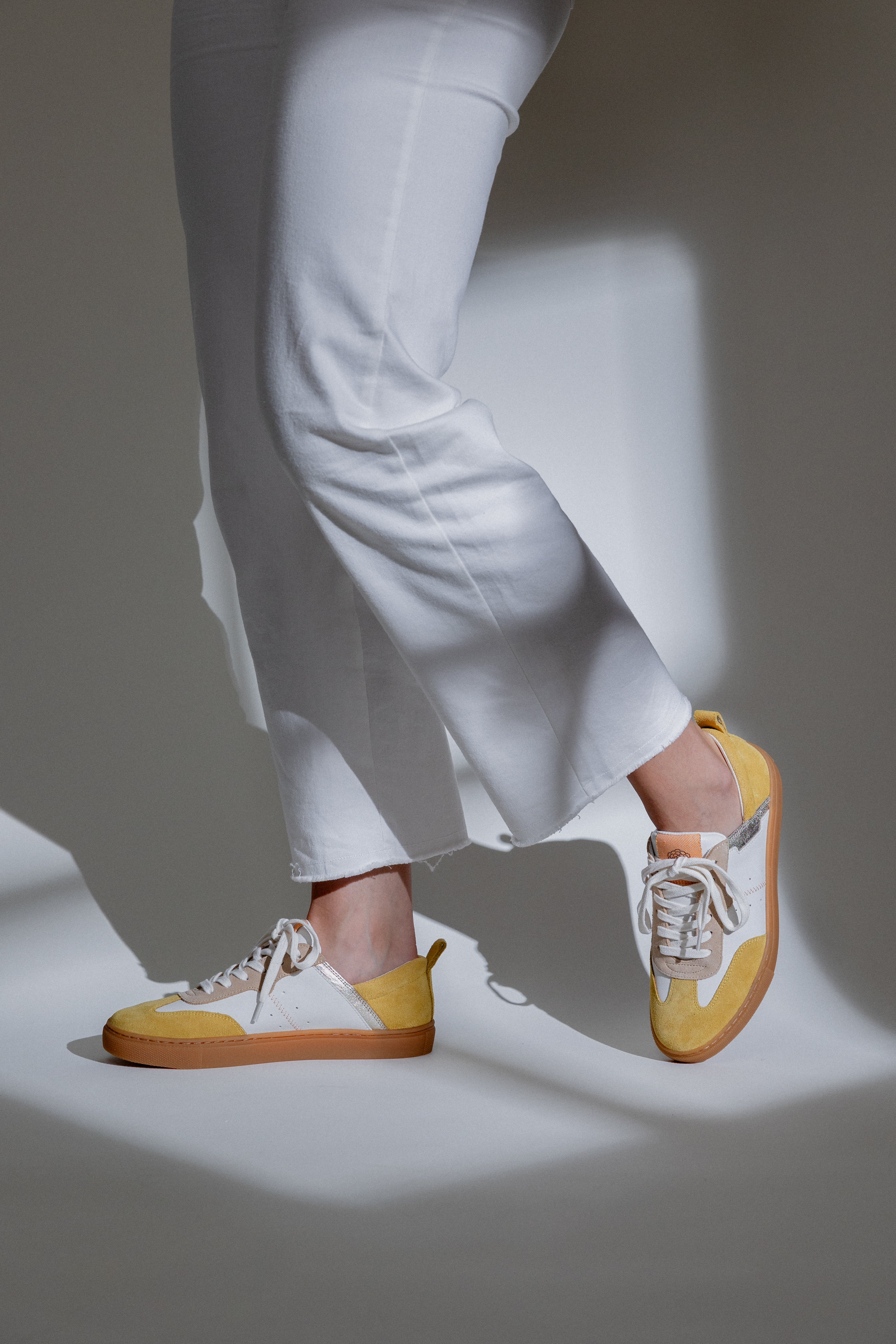 BASKETS TAIS - JAUNE