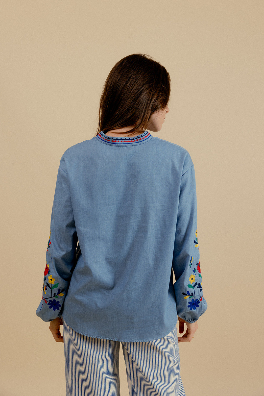 TERESA SHIRT - BLUE