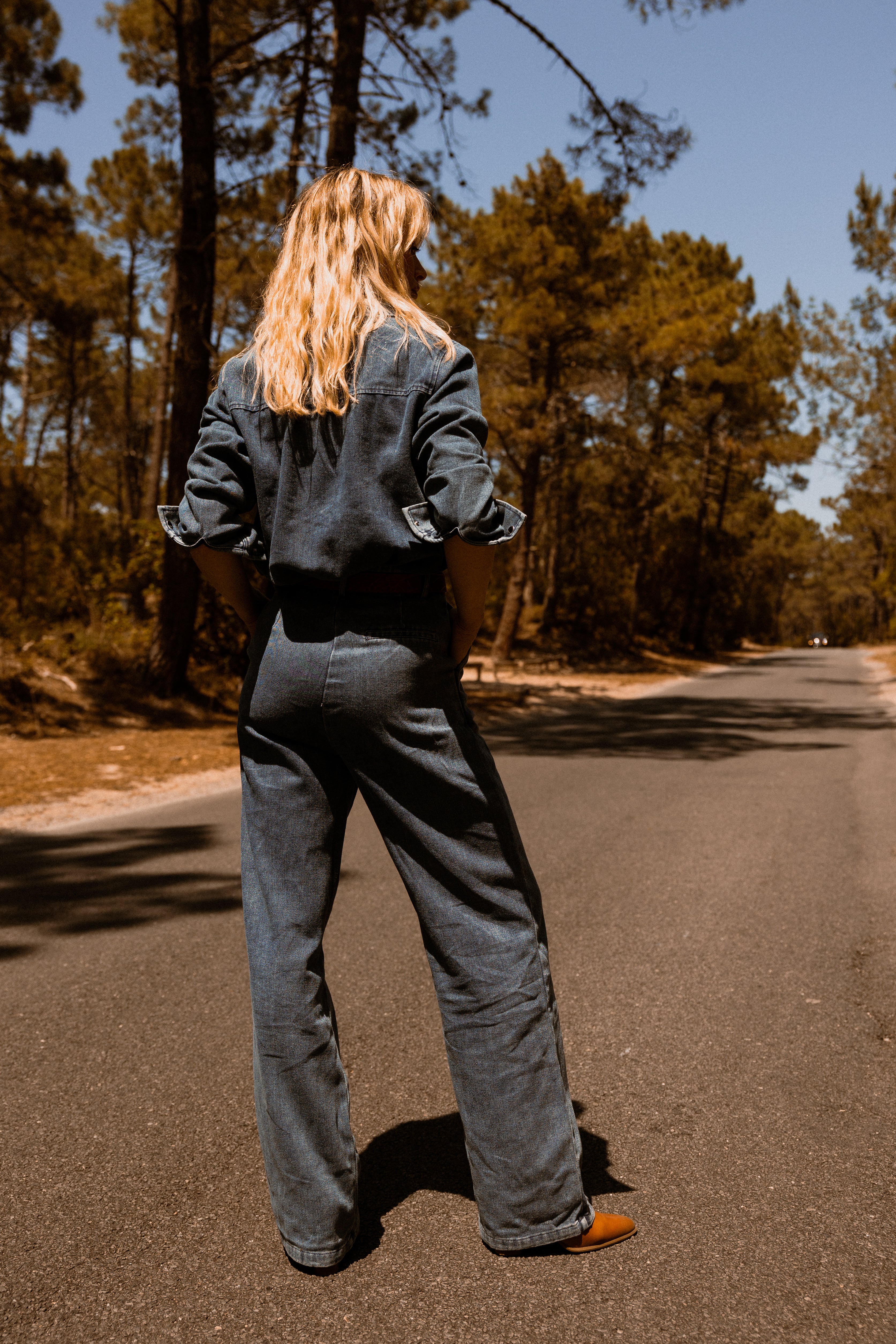 PANTALON ARTHUR - Bleu