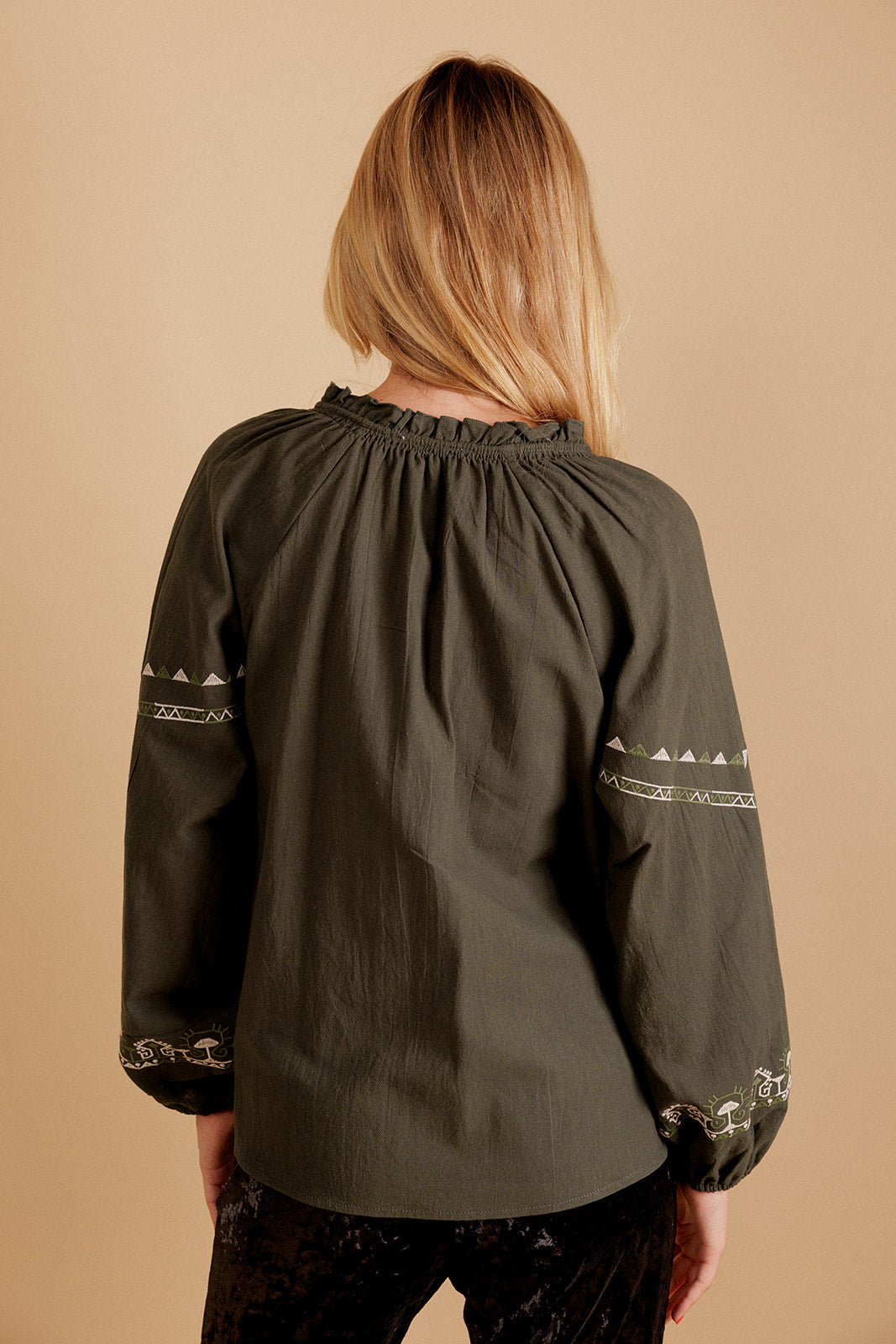 BLOUSE CASSIOPÉE - KAKI