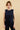 JASMINA - Veste Courte Sans Manches Femme Marine