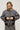MELORYA - Manteau Court Forme Bomber en Tweed Pied-de-Poule