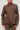 ALYNE - Blazer Coupe Droite en Chevron Marron