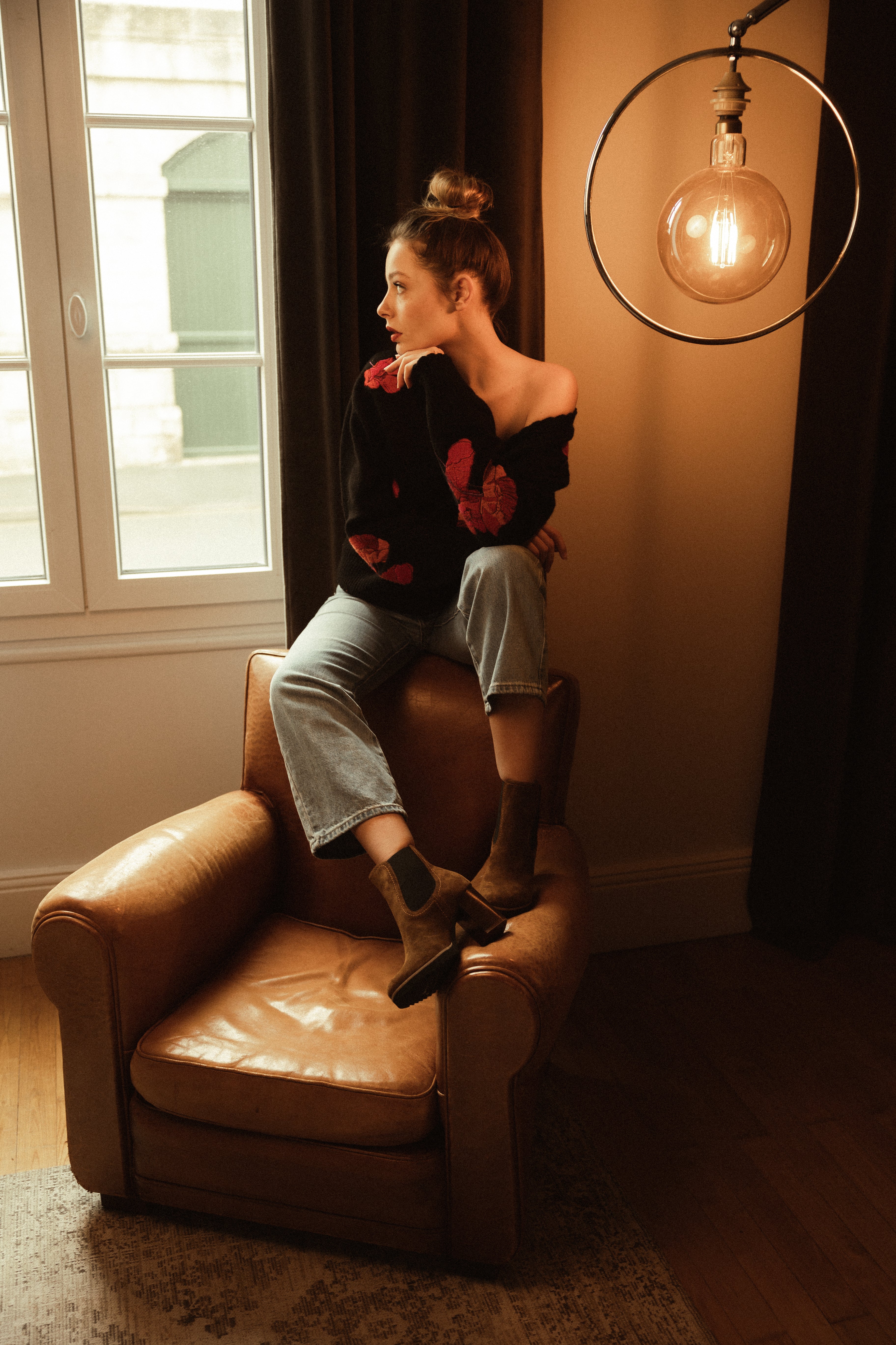 BOTTINES VALENCE - Camel