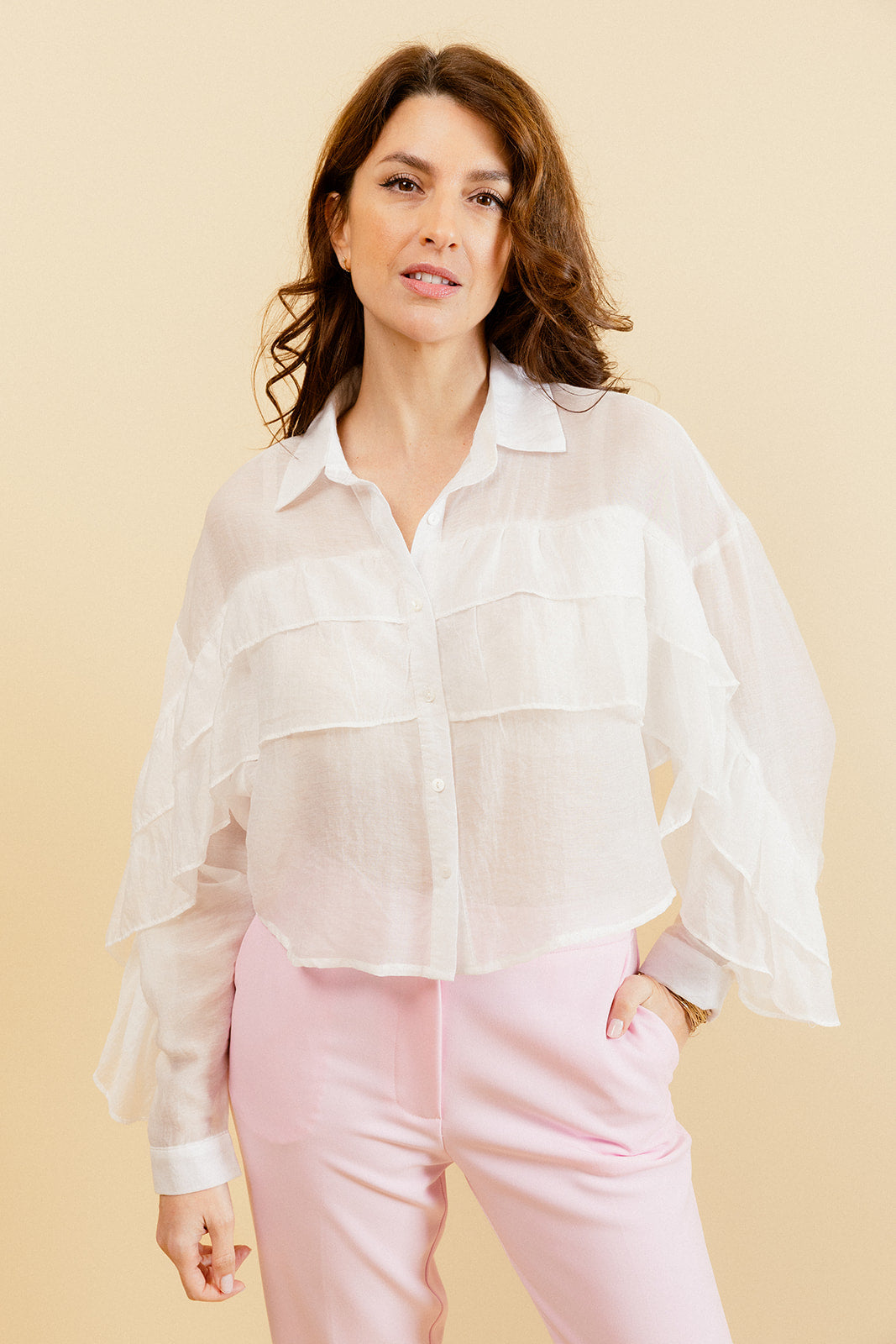 CHEMISE MARY - ÉCRU