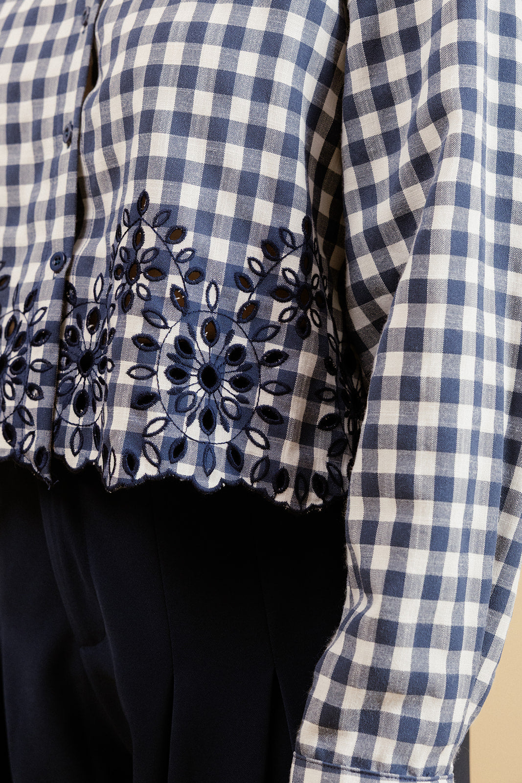 CHEMISE LAURINE - MARINE