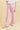 OPHÉLIE - Pantalon Habillé Rose Taille Haute