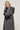 DORYSSA - Manteau Long en Laine à Capuche Gris