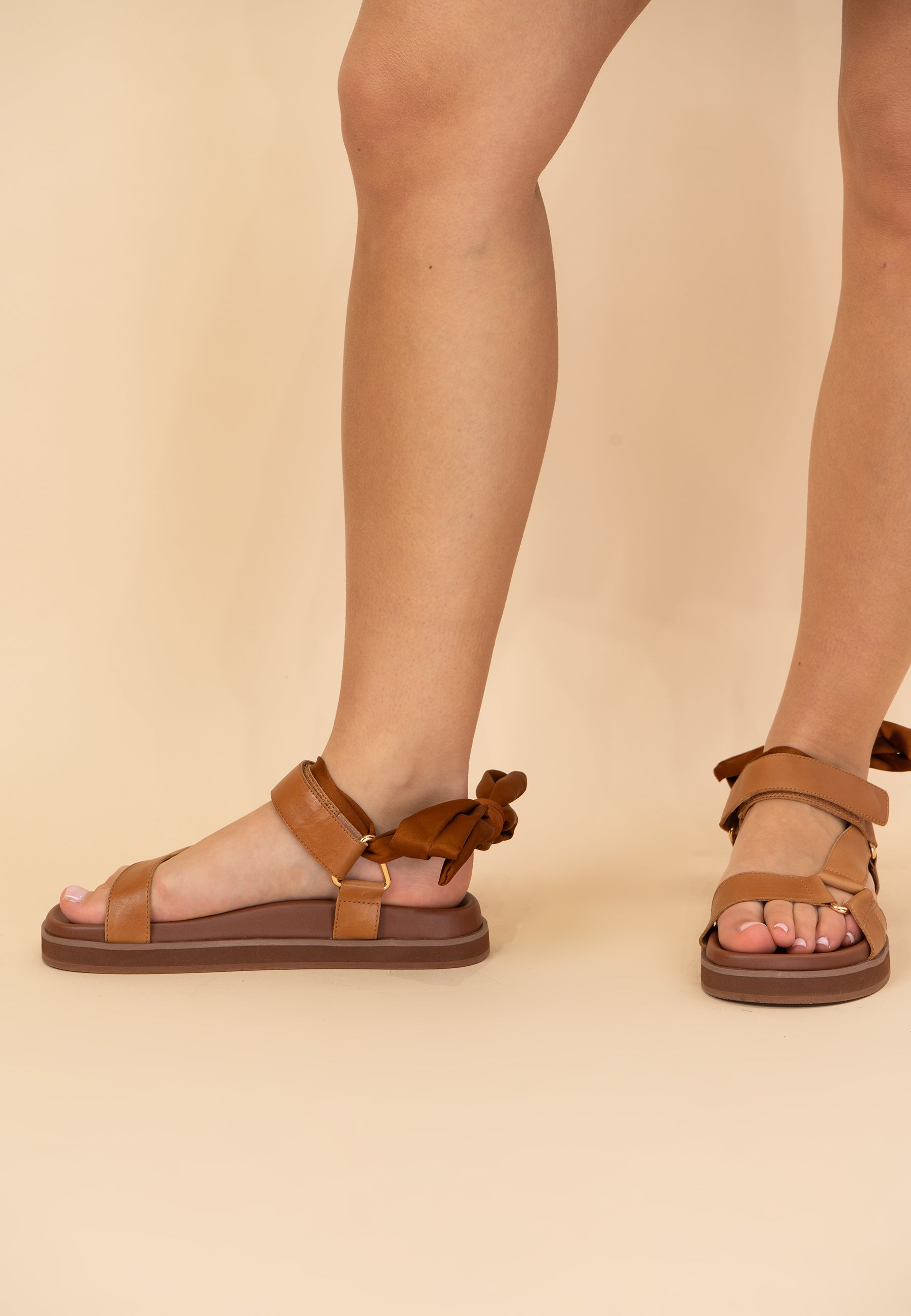 YONA SANDALS - Camel