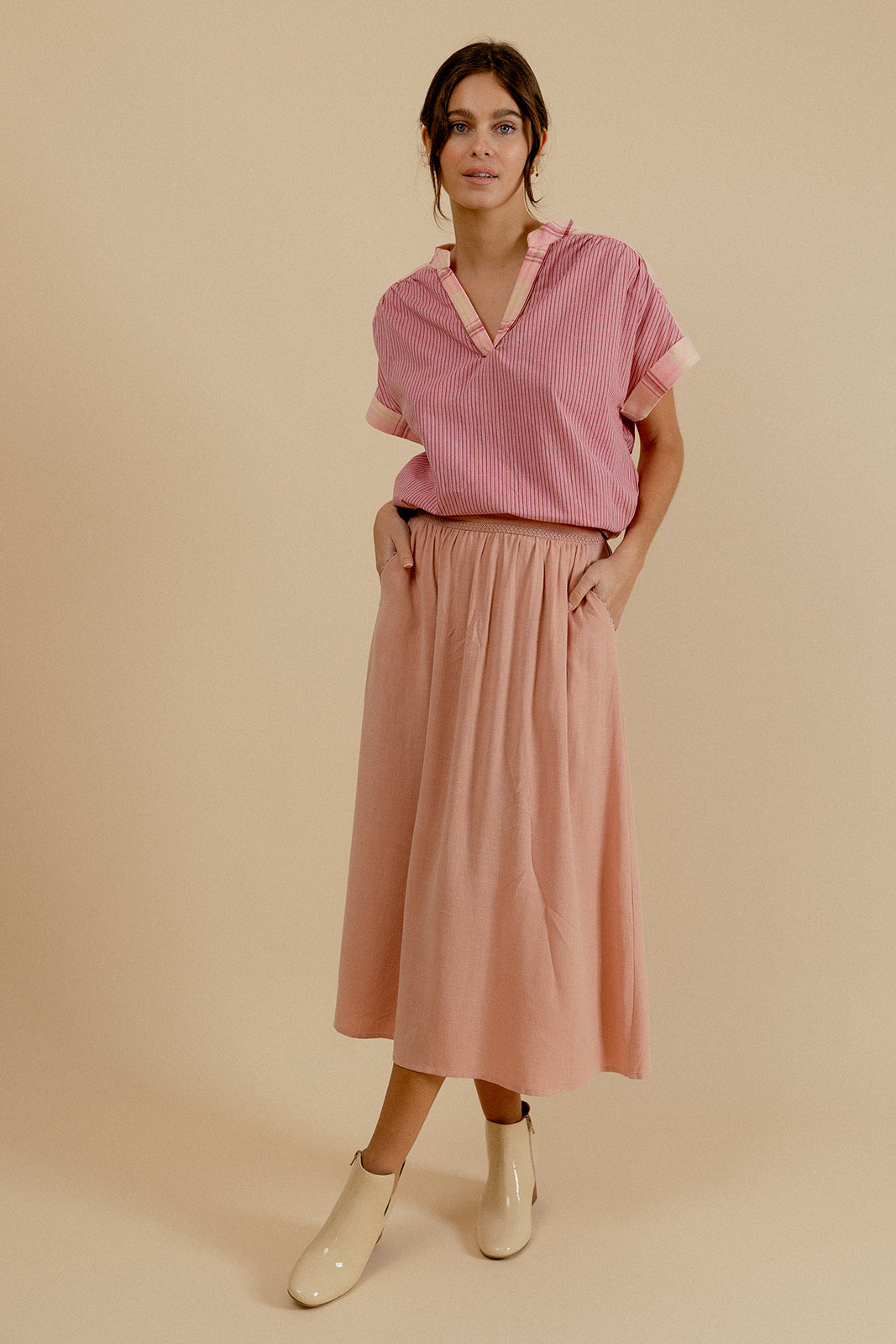 YAELLE SKIRT - PINK