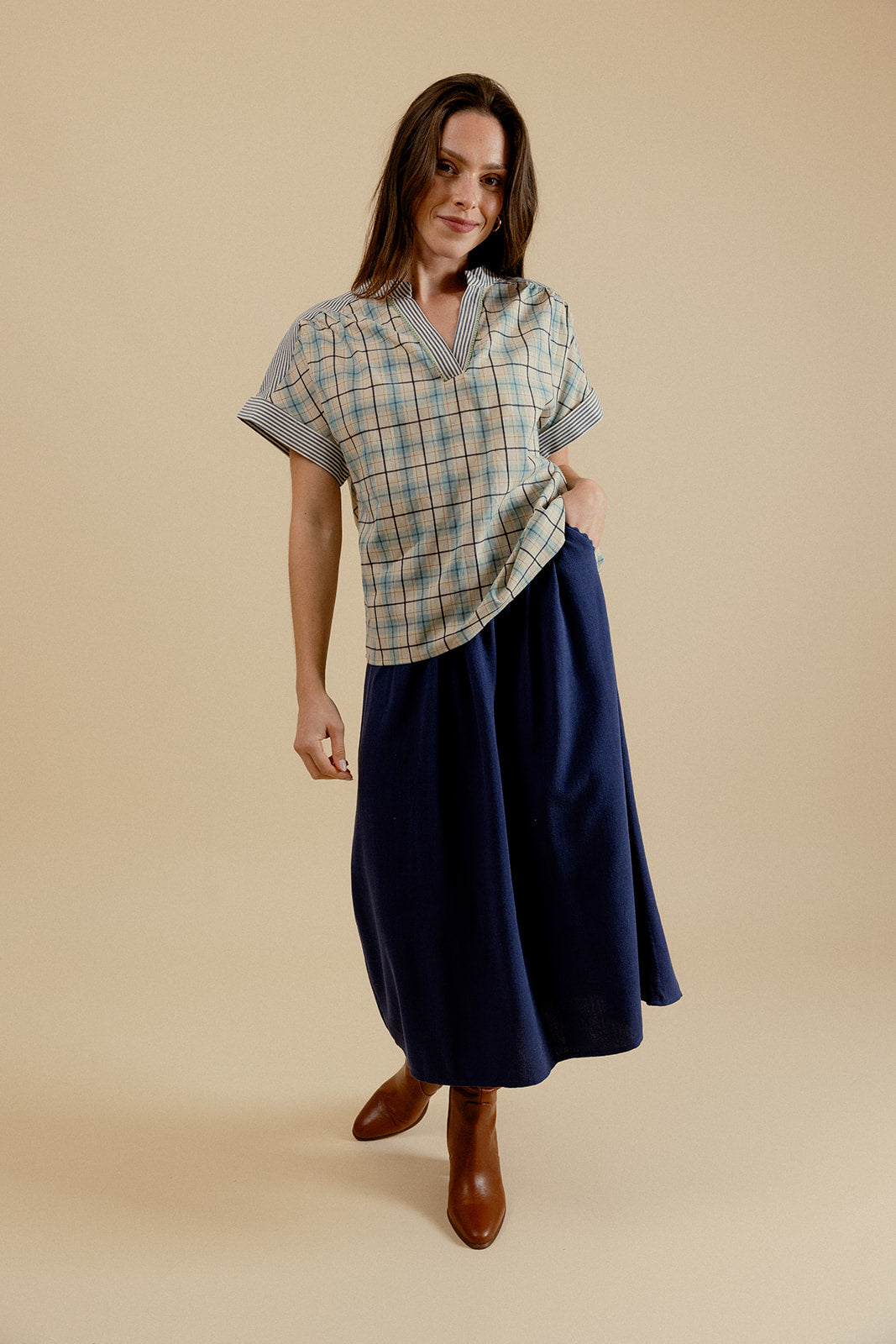 TOP YSALINE - BLEU