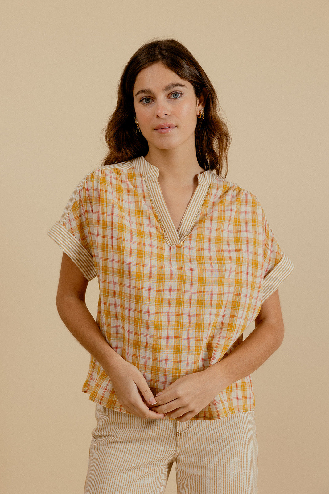 YSALINE TOP - YELLOW
