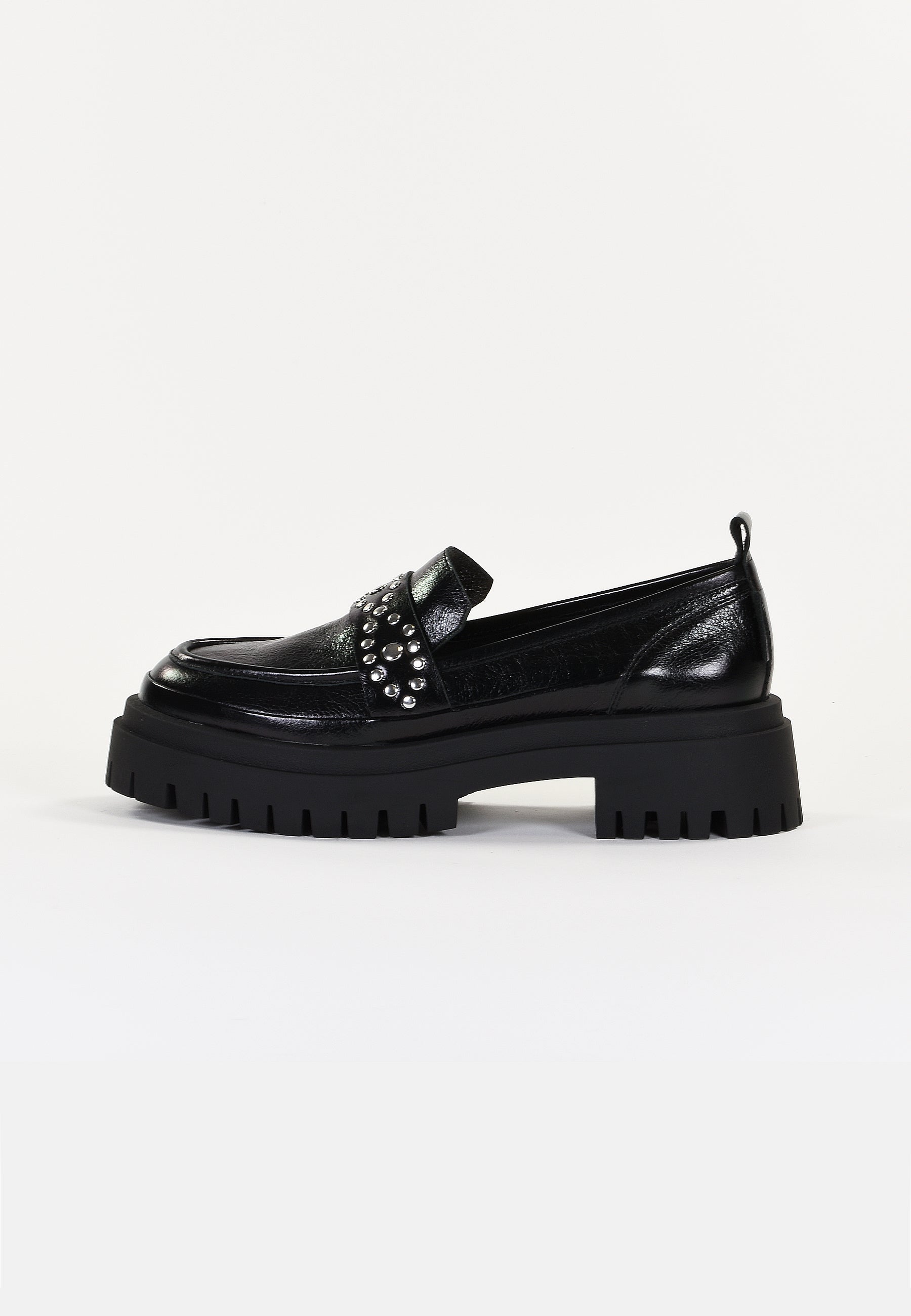 MOCASSINS ADAMAS - Noir Lisse