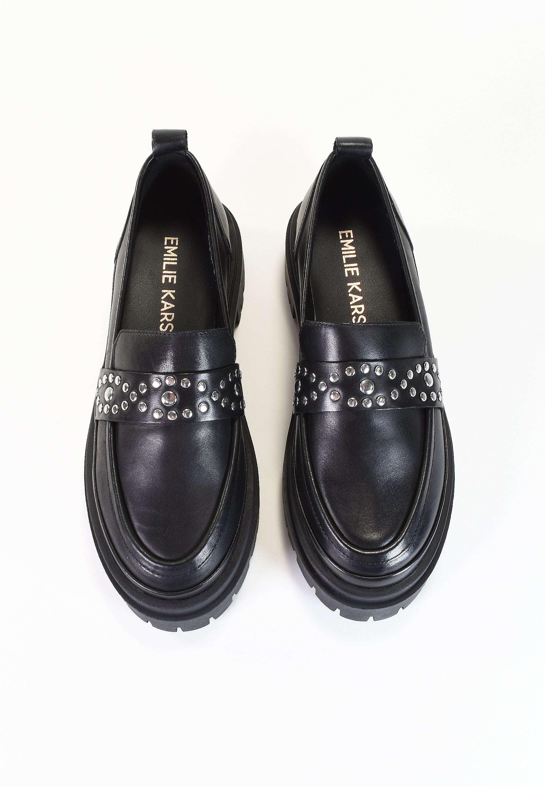 MOCASSINS ADAMAS - Noir Lisse